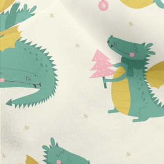Fairy Tale Cute Dragon Micro Fleece