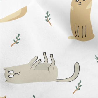 Cute Cat Micro Fleece