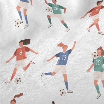 Various Football Players Minky