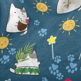 Summer Life Cat Minky