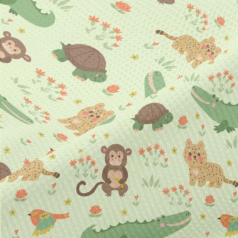 Cute And Lovable Animals Piqué