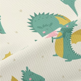 Fairy Tale Cute Dragon Piqué