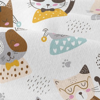 Modern Cute Cat Modern Jersey