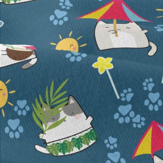 Summer Life Cat Modern Jersey