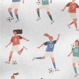 Various Football Players Jersey Backed Fleece