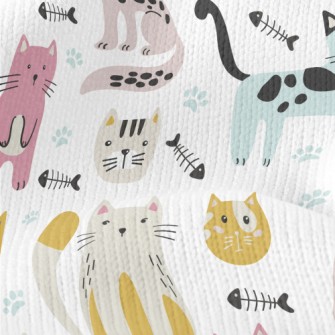 Colorful Cat Stretch Jersey