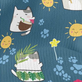 Summer Life Cat Stretch Jersey