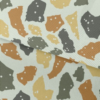 Italian Brown Irregular Patter Waterproof Oxford