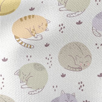 Relaxed And Comfortable Cat Waterproof Canvas