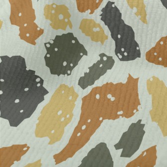 Italian Brown Irregular Patter Terry