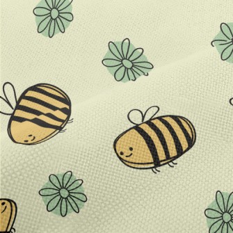 Gentle And Cute Bee Performance Linen