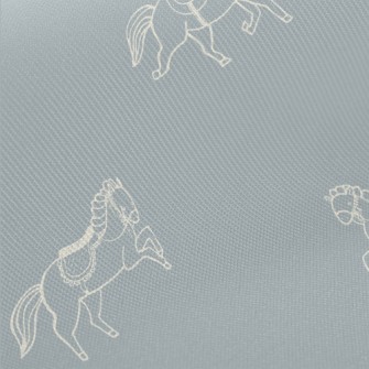 Line Style Horses Twill