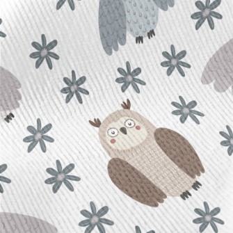 Gentle And Casual Owl Standard Corduroy
