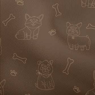 Simple Line Dog Dobby