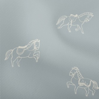 Line Style Horses Dobby