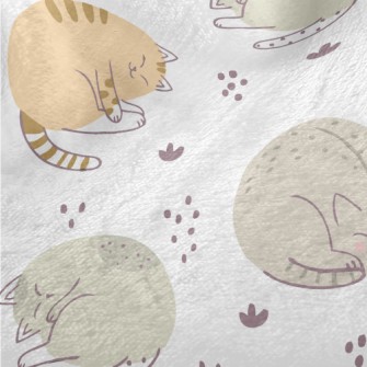 Relaxed And Comfortable Cat Minky