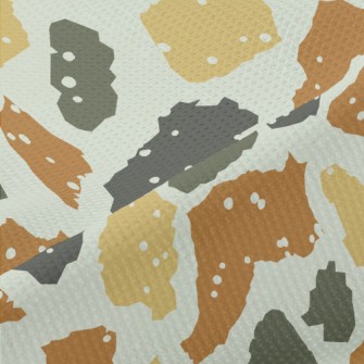 Italian Brown Irregular Patter Piqué