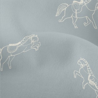 Line Style Horses Lightweight Performance Linen