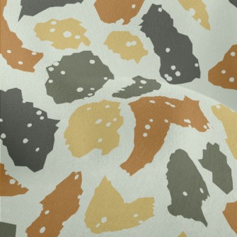 Italian Brown Irregular Patter Lightweight Performance Linen