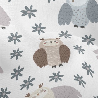 Gentle And Casual Owl Lightweight Performance Linen