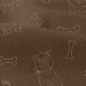 Simple Line Dog Modern Jersey