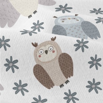 Gentle And Casual Owl Modern Jersey