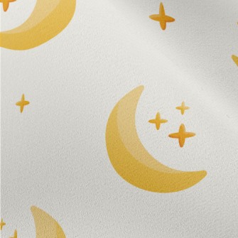 Crescent Moon And Stars Chiffon