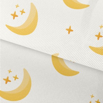 Crescent Moon And Stars Waterproof Oxford