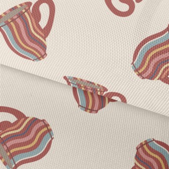 Simple Striped Cup Waterproof Oxford