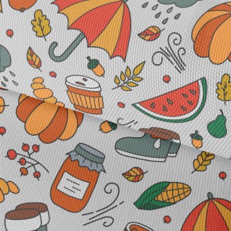 Harvest Pumpkin Corn Jam Waterproof Oxford