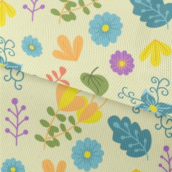 Fantasy Fairytale Flowers Waterproof Oxford