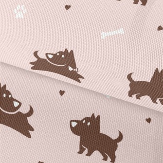 Running And Playing Puppy Waterproof Oxford