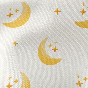 Crescent Moon And Stars Waterproof Canvas