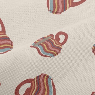 Simple Striped Cup Performance Linen