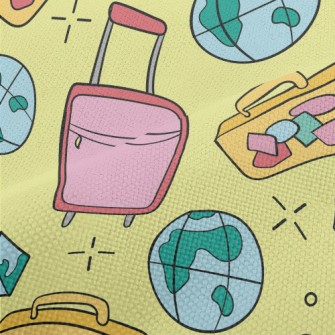 Around The World Luggage Performance Linen