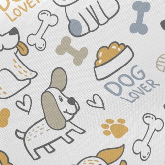 Favorite Cute Puppy Twill