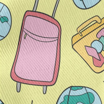 Around The World Luggage Standard Corduroy