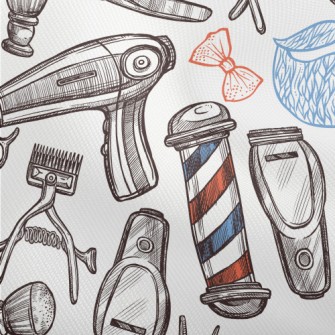 Shaving Barber Shop Dobby