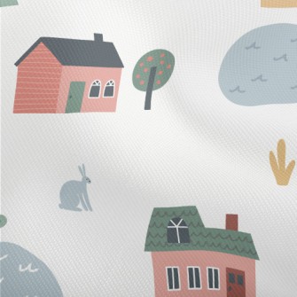 Cozy Country Cottage Dobby