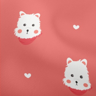 Blushing White Terrier Dobby