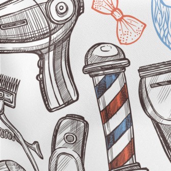 Shaving Barber Shop Stretch Ponte