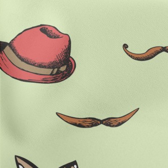 Hat, Beard And Pipe Stretch Ponte