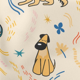 Golden Retriever Corgi Stretch Ponte