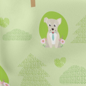 Little Forest And Dogs Stretch Ponte