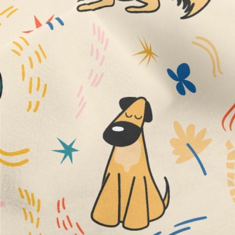 Golden Retriever Corgi Micro Fleece