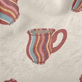 Simple Striped Cup Minky