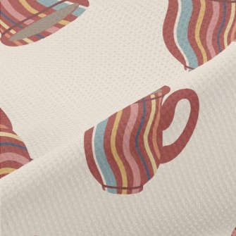 Simple Striped Cup Piqué