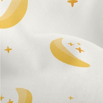 Crescent Moon And Stars Lightweight Performance Linen