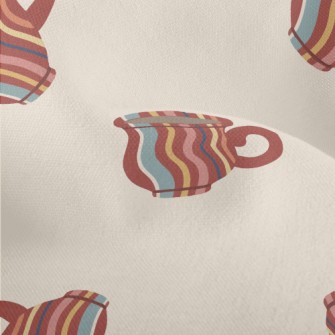 Simple Striped Cup Lightweight Performance Linen