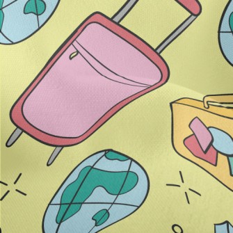 Around The World Luggage Lightweight Performance Linen